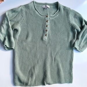Coldwater Creek Mint Green knitted Sweater, PM